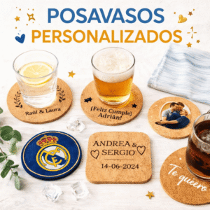 Posavasos personalizados