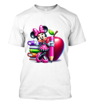 camiseta personalizada minnie mouse "back to school"