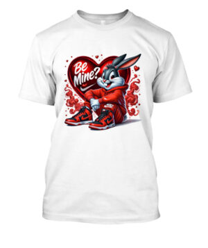 camiseta personalizada bugs bunny edición san valentín "be mine"