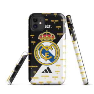 funda dura para iphone del real madrid