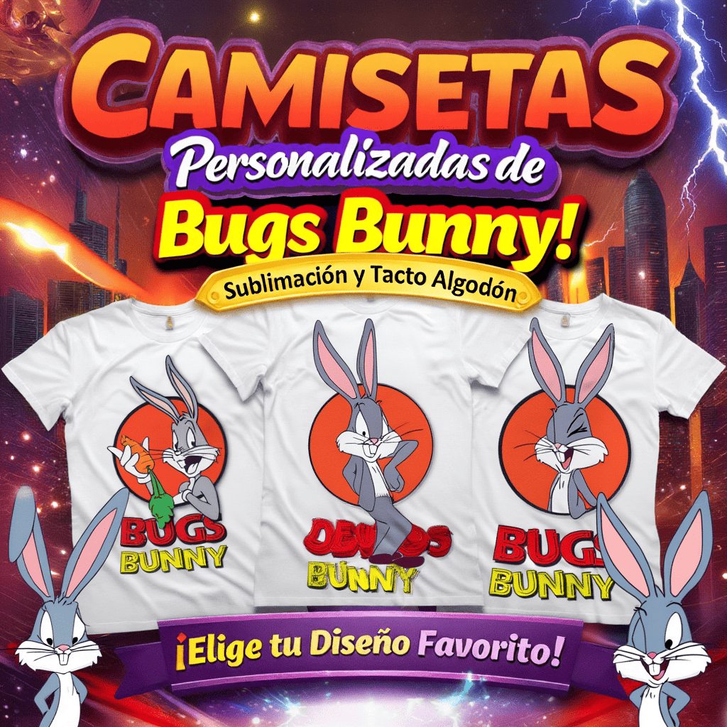 camisetas bugs bunny (1)