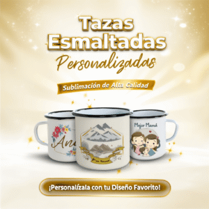 Tazas Esmaltadas Personalizadas