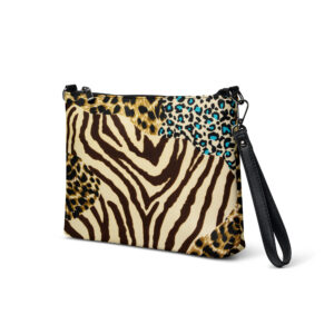 bolso con correa pieles