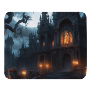alfombrilla de ratón diseño gótico