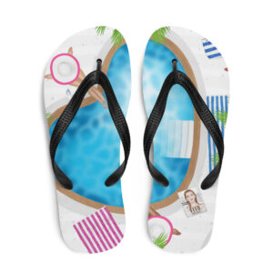 chanclas piscina